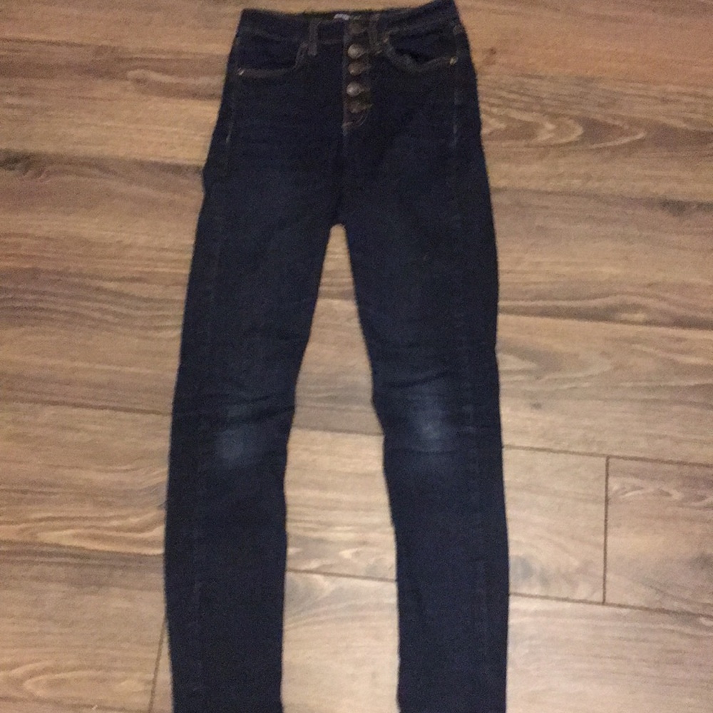 Dark Wash Super High Rise Jegging